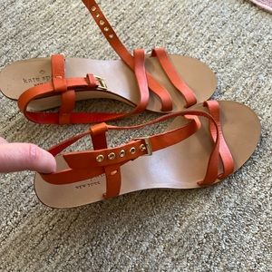 kate spade wedge sandals with adjustable strap